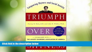 Big Deals  Triumph Over Shyness: Conquering Shyness   Social Anxiety  Best Seller Books Best Seller