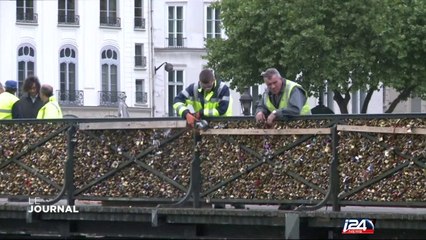 Paris veut briser les "cadenas d'amour"