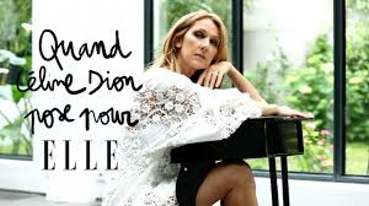 Céline Dion - son inoubliable shooting photo pour ELLE