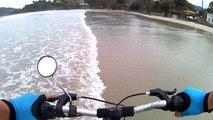 Acqua Bike, 4k, Ultra HD, Pedalando com a  Mtb Aquática, Inter Praias, nas trilhas da Enseada e Pereque Mirim, Ubatuba,SP, Brasil, Litoral Norte, 2016, (22)