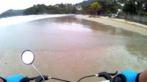 Acqua Bike, 4k, Ultra HD, Pedalando com a  Mtb Aquática, Inter Praias, nas trilhas da Enseada e Pereque Mirim, Ubatuba,SP, Brasil, Litoral Norte, 2016, (23)