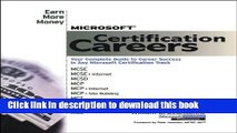 PDF  Microsoft Certification Careers: Earn More Money  {Free Books|Online