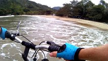 Acqua Bike, 4k, Ultra HD, Pedalando com a  Mtb Aquática, Inter Praias, nas trilhas da Enseada e Pereque Mirim, Ubatuba,SP, Brasil, Litoral Norte, 2016, (26)