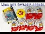 KINDER JOY Surprise Eggs | Pokemon | Kinder Surprise Toys | Liam and Taylor's Corner