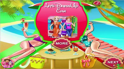 Elsa and Anna Selfie on the Beach Game - Frozen Video Games For Girls