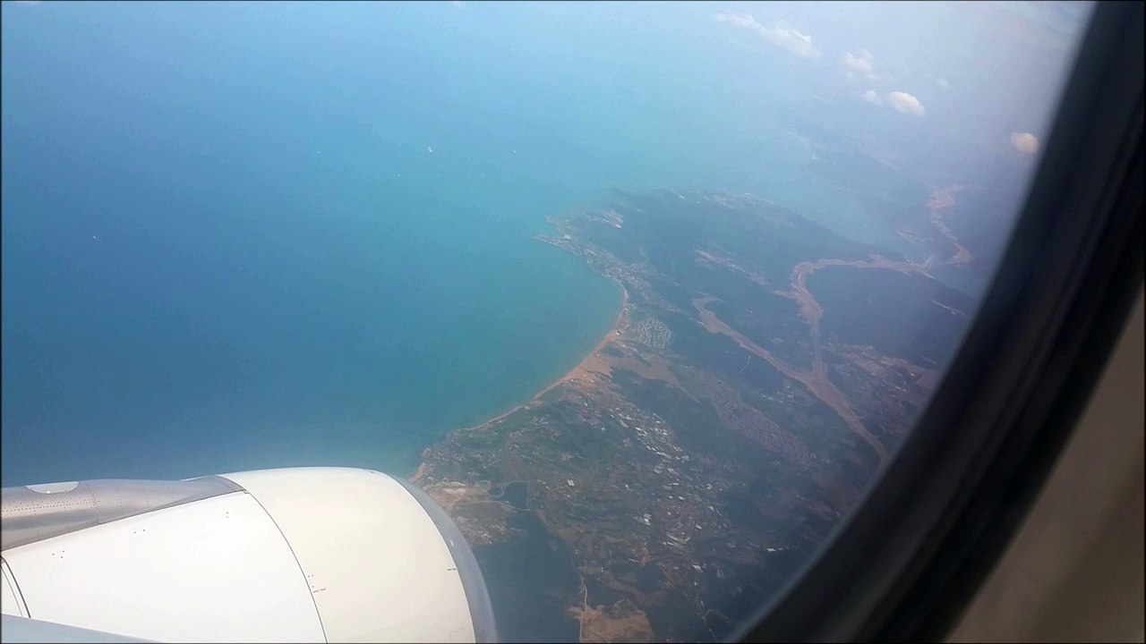 Turkish Airlines Airbus A330-300 Landing At Ataturk International Airport