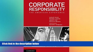 READ book  Corporate Responsibility: The American Experience  FREE BOOOK ONLINE