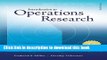 Ebook Introduction to Operations Research with Access Card for Premium Content Full Online