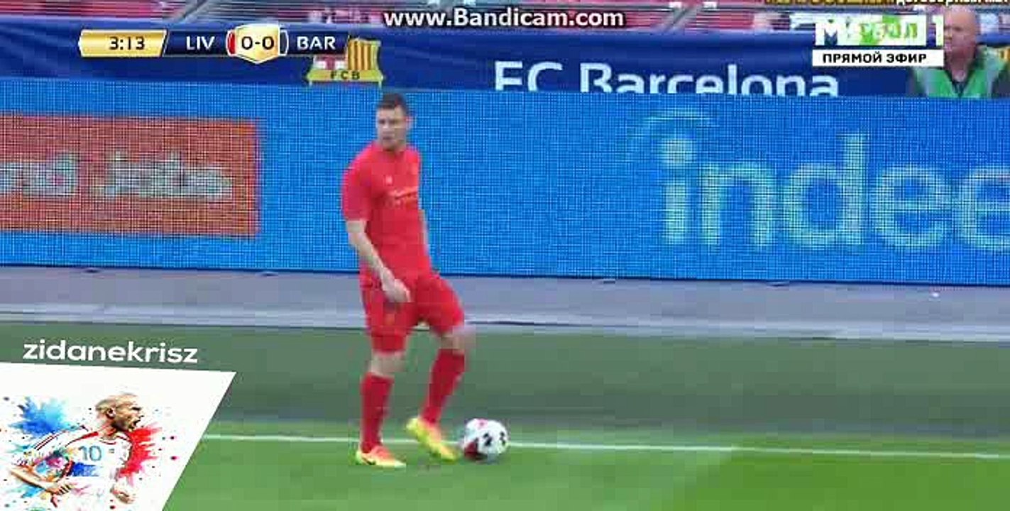 Liverpool 1st Big Chance - Liverpool vs FC Barcelona - International Champions Cup - 06/08/2016