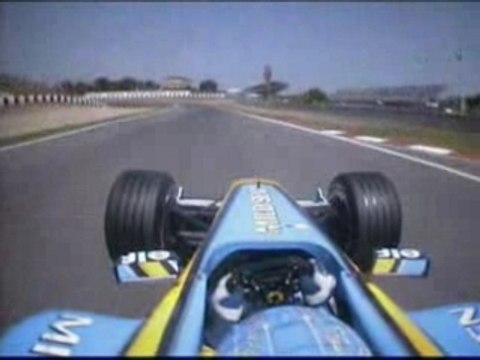 F1 - Fernando Alonso - OnBoard qualification Lap Spain 2003