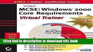 Download  MCSE: Windows 2000 Core Requirements e-trainer  {Free Books|Online