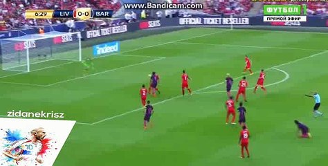 Arda Turan Fantastic Pass - Liverpool vs Barcelona (International Champions Cup) 06.08.2016 HD