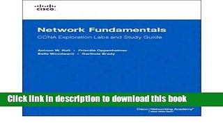 Ebook Network Fundamentals, CCNA Exploration Labs and Study Guide: Written by Antoon Rufi, 2008