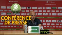 Conférence de presse AC Ajaccio - ESTAC Troyes (2-1) : Olivier PANTALONI (ACA) - Jean-Louis GARCIA (ESTAC) - 2016/2017