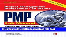 PDF  PMP Project Management Professional Lab Manual  Free Books