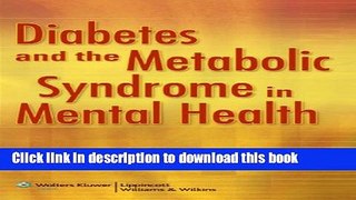 [PDF] Diabetes and the Metabolic Syndrome in Mental Health Download Full Ebook