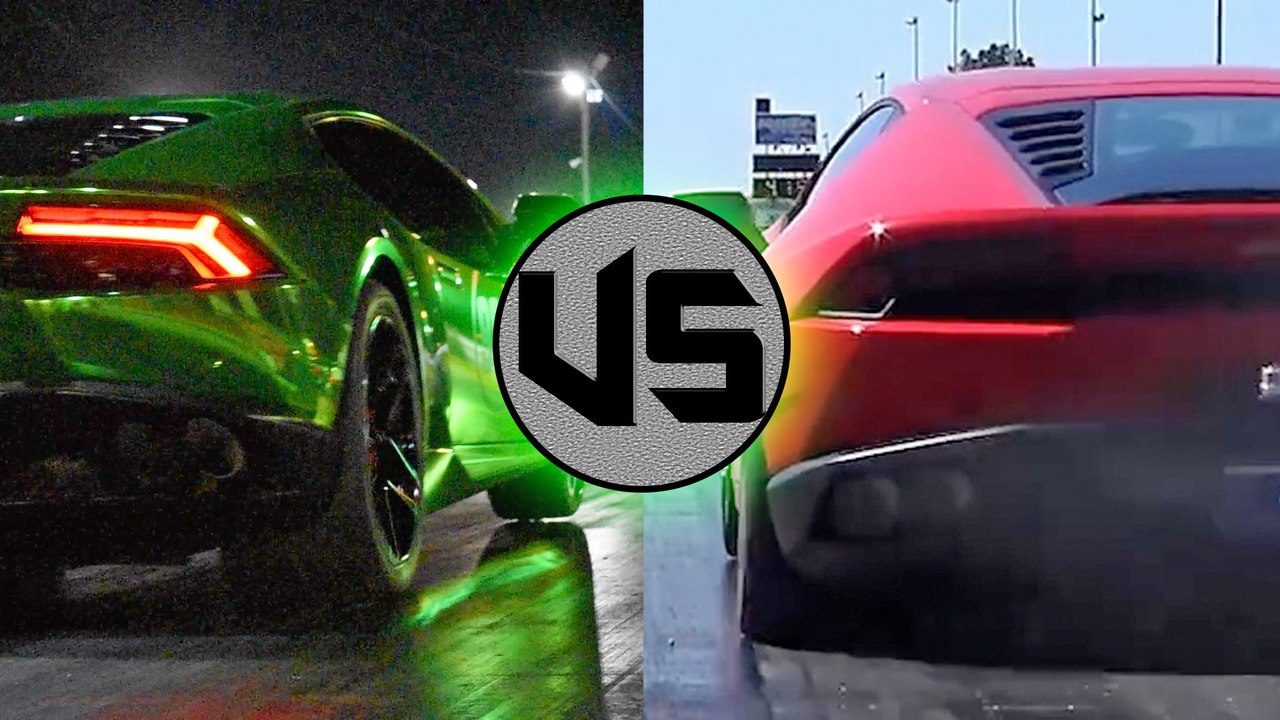 LAMBO BATTLE - Huracan 14 Mile RECORD!