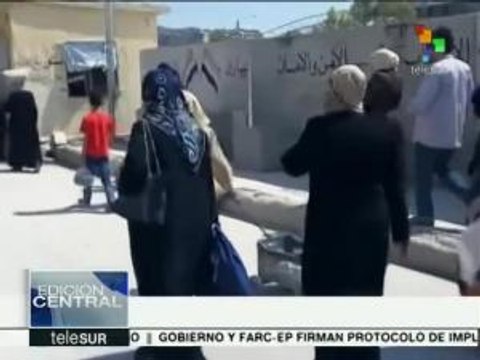 Corredores humanitarios en Alepo han evacuado a cientos de sirios