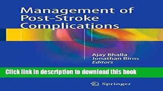 Ebook Management of Post-Stroke Complications Full Online