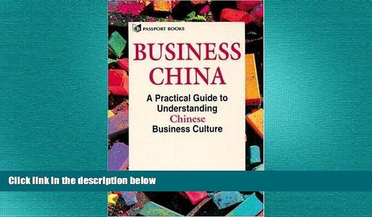 READ book  Business China (International Business Culture)  FREE BOOOK ONLINE