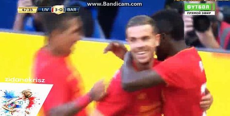 3-0 Divock Origi Great Goal HD - Liverpool vs FC Barcelona - International Champions Cup - 06/08/2016