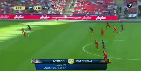 Divock Origi Goal - Liverpool vs Barcelona 3-0 (Friendly Match) HD