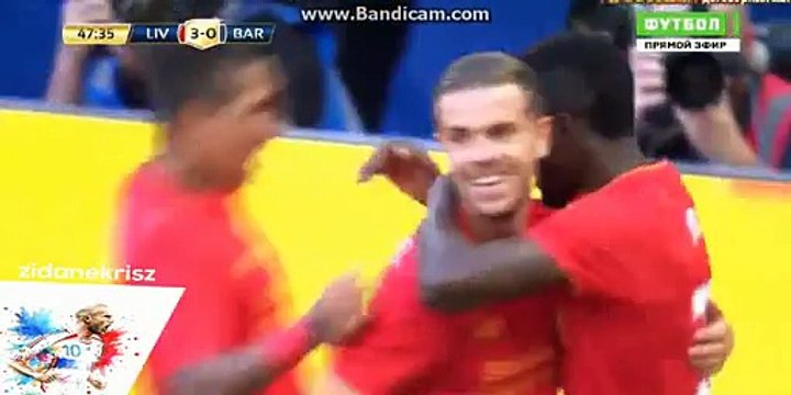 3-0 Divock Origi Great Goal HD - Liverpool vs FC Barcelona - International Champions Cup 06.08.2016