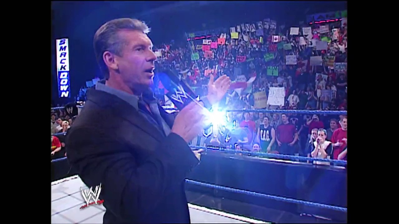 Vince McMahon Addresses Hulk Hogan Segment SmackDown 05.08.2003 (HD)