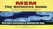 Books MSM the Definitive Guide: The Nutritional Breakthrough for Arthritis, Allergies and More