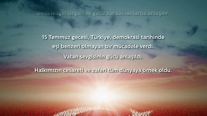 Birlikte çok güzeliz!