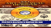 Ebook 571 Art Nouveau Designs CD-ROM and Book (Dover Electronic Clip Art) Free Online