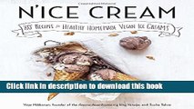 Books N ice Cream: 80  Recipes for Healthy Homemade Vegan Ice Creams Free Download