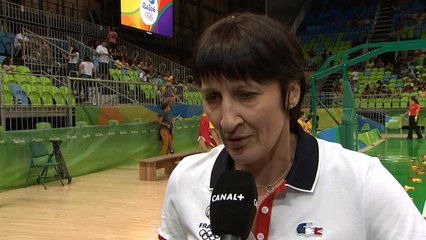 Jeux Olympiques 2016 - Basketball (Femmes) - Réaction Valérie Garnier