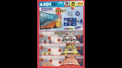 A101 18 Ağustos 2016