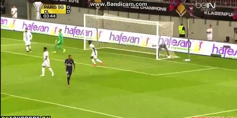 Nabil Fekir Disallowed Goal HD - Paris Saint Germain 0-1 Lyon 06.08.2016 HD