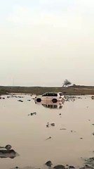 Car Stuck in Karachi due to Heavy Rain but What is funny inside this?
