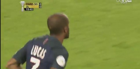 2-0 Lucas Moura  Goal HD - Paris Saint Germain 2-0 Lyon 06.08.2016 HD