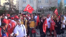 Sağlık Çalışanları Fetö'nün Darbe Girişimini Protesto Etti