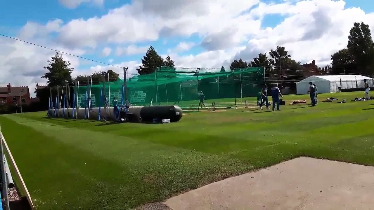 Pakistan team training at Edgbaston