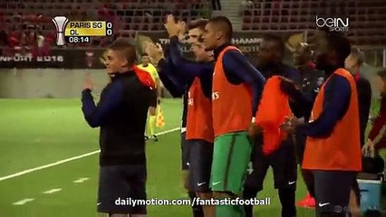 1-0 Javier Pastore Goal HD - Paris SG 1-0 Lyon 06.08.2016 HD