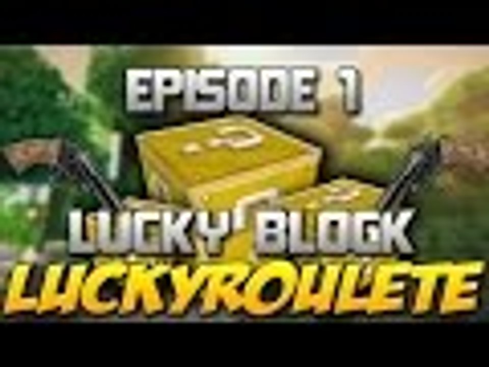 I HATE ZOMBIE BOB! - LuckyRoulette Ep.1 - Minecraft Lucky Block Mod