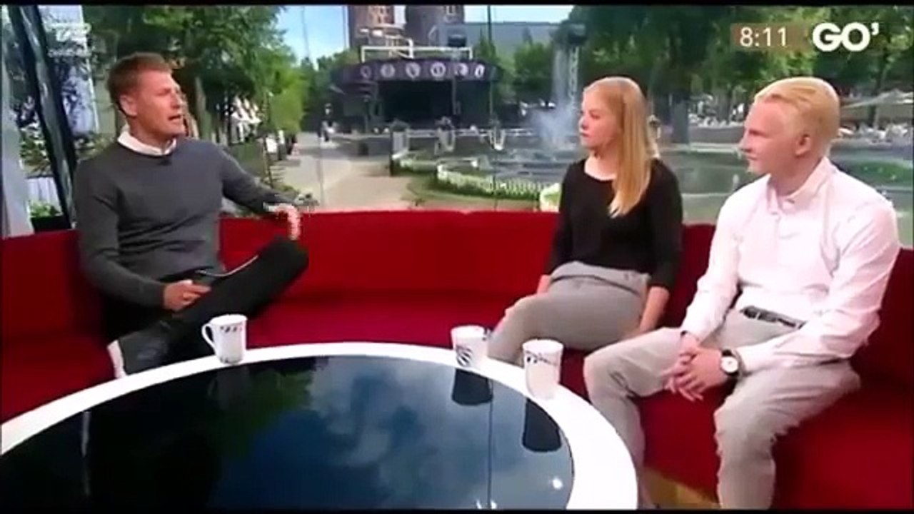 André Thormann fra LAU KBH besøger Go Morgen Danmark