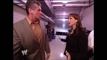 Stephanie McMahon & Vince McMahon Backstage SmackDown 05.22.2003 (HD)