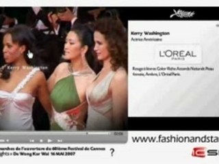 L'oreal Ocean's 13 Cannes 2007 Gong Li