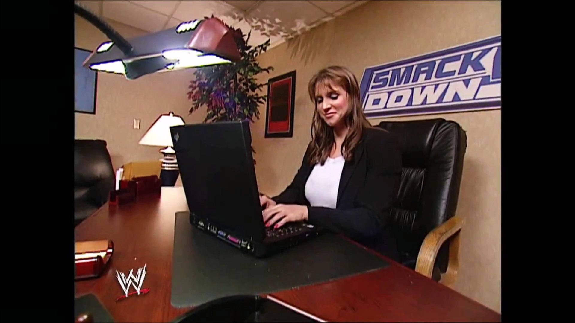 Stephanie Mcmahon Vince Mcmahon Backstage Smackdown 05 29 03 Hd Video Dailymotion