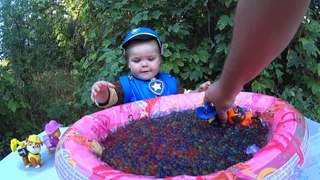 Paw Patrol Orbeez Crush ⚫ Pool Filled With Orbeez