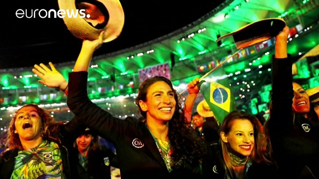 Start gelungen: olympiade in rio ist eröffnet