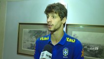 Jogadores da Seleção elogiam abertura da Rio-2016 e acompanham primeiro dia de jogos