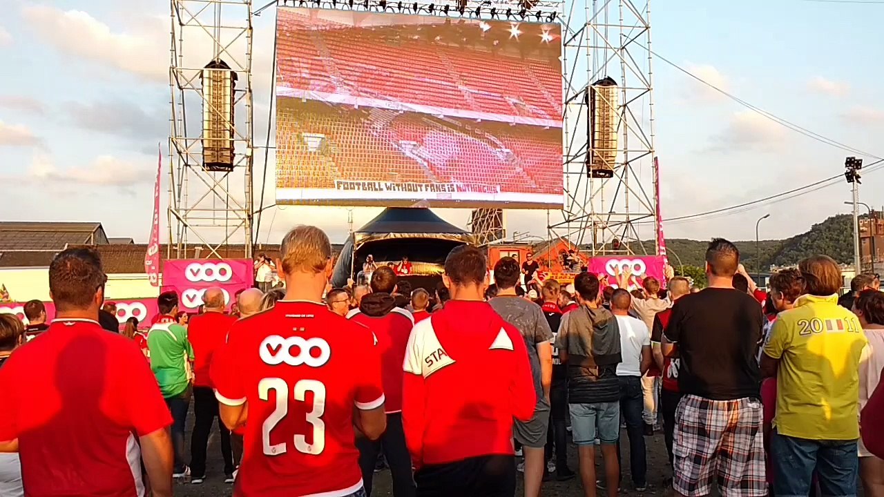 Le Standard de Liège en match à huis-clos contre Saint-Trond