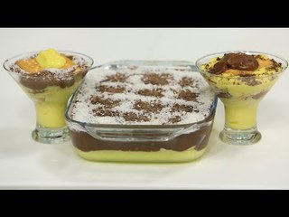 كاسترد بالمهلبية و البسكوت | نجلاء الشرشابي